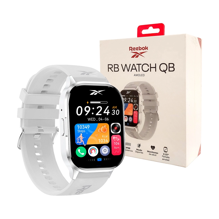 Reloj Inteligente Reebok Smartwatch QB Blanco RBK-SBLS-W RB Art.LREEB0015